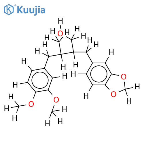 3,4-Dimethoxy-9-hydroxy-3,4-methylenedioxy-8,8'-neolignan structure