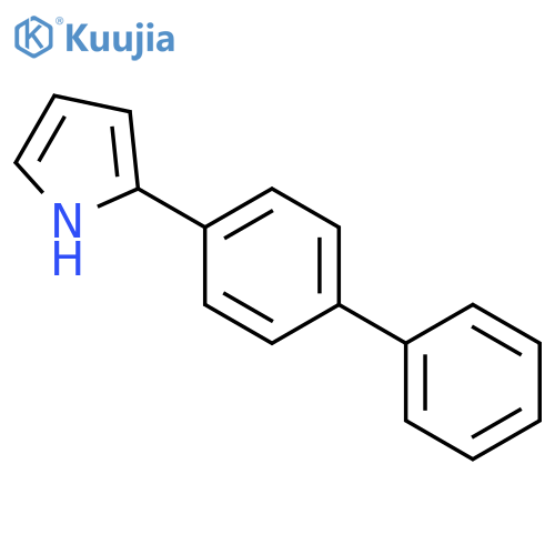 1H-Pyrrole, 2-[1,1'-biphenyl]-4-yl- structure