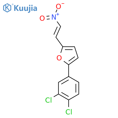 2-(3,4-Dichlorophenyl)-5-(2-nitrovinyl)furan structure