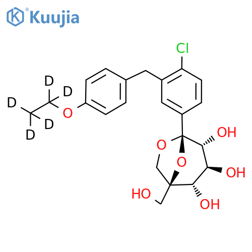 Ertugliflozin-d5 structure