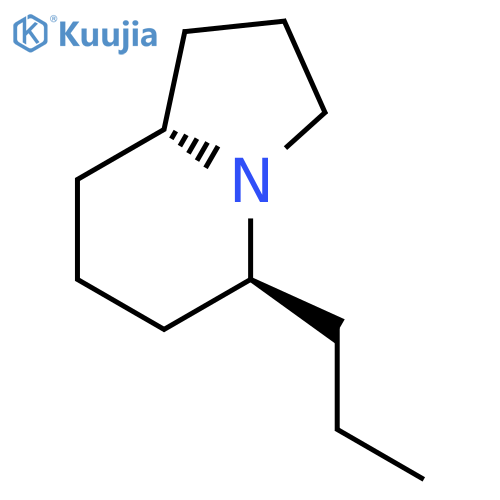 Indolizine, octahydro-5-propyl-, (5S,8aR)- structure