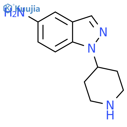 1-(Piperidin-4-yl)-1H-indazol-5-amine structure