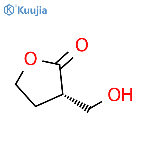 (3S)-3-(hydroxymethyl)oxolan-2-one structure