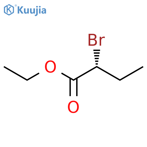 Ethyl alpha-bromobutyrate, (+)- structure