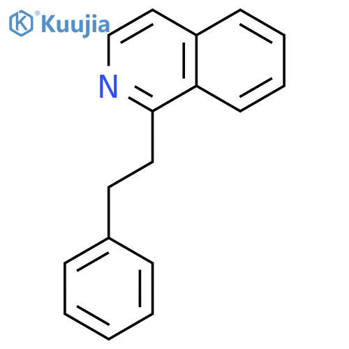 Isoquinoline, 1-(2-phenylethyl)- structure