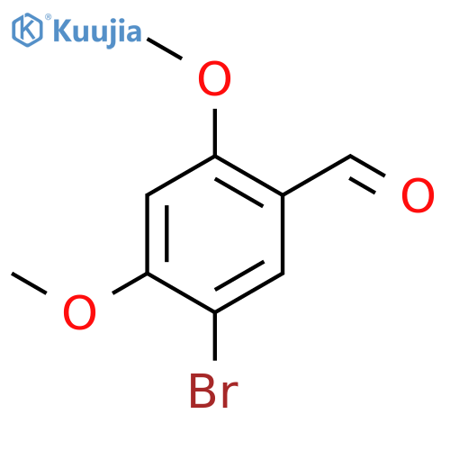 5-Bromo-2,4-dimethoxybenzaldehyde structure