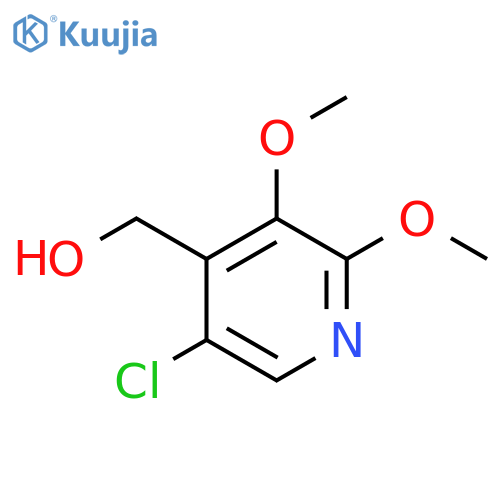 (5-Chloro-2,3-dimethoxypyridin-4-yl)methanol structure