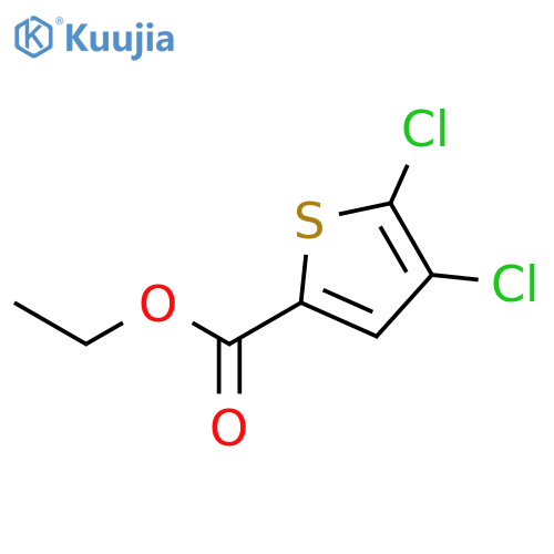 Ethyl 4,5-dichlorothiophene-2-carboxylate structure
