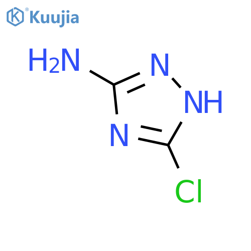 3-chloro-1H-1,2,4-triazol-5-amine structure