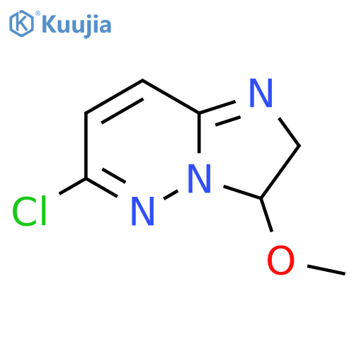 6-Chloro-3-methoxy-2,3-dihydroimidazo1,2-bpyridazine hydrochloride structure