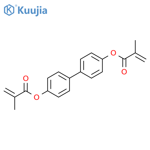 [1,1'-biphenyl]-4,4'-diyl bis(2-methylacrylate) structure