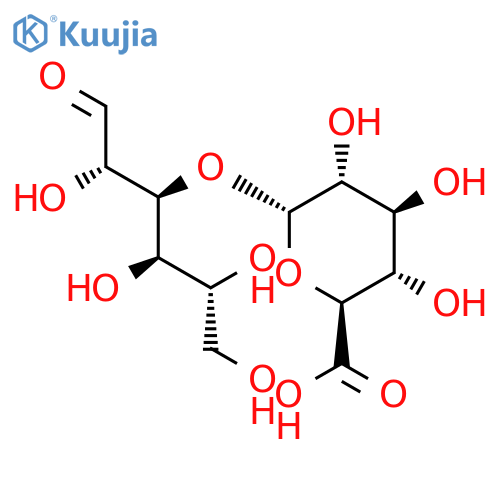 3-O-(alpha-D-glucopyranosyluronic acid)-D-mannose structure