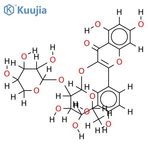 2''-O-beta-D-Xylopyranosyl-Quercitrin structure