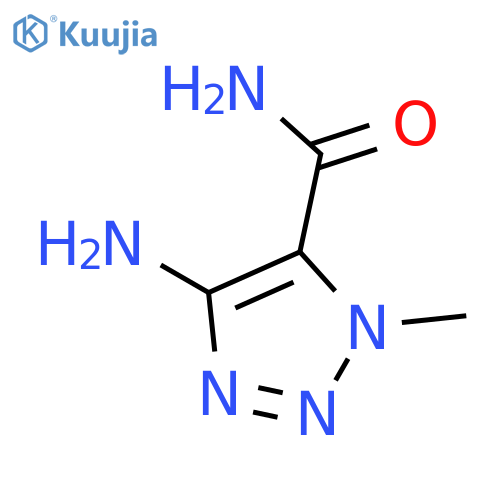 1H-1,2,3-Triazole-5-carboxamide,4-amino-1-methyl- structure