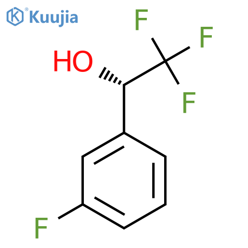 (1S)-2,2,2-trifluoro-1-(3-fluorophenyl)ethan-1-ol structure