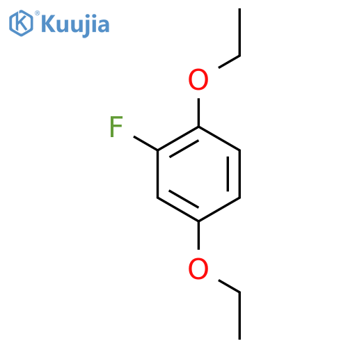 1,4-Diethoxy-2-fluorobenzene structure