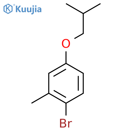 1-Bromo-4-iso-butyloxy-2-methylbenzene structure