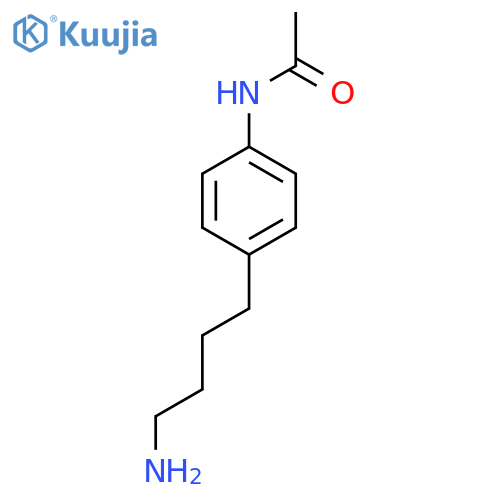 N-4-(4-aminobutyl)phenylacetamide structure