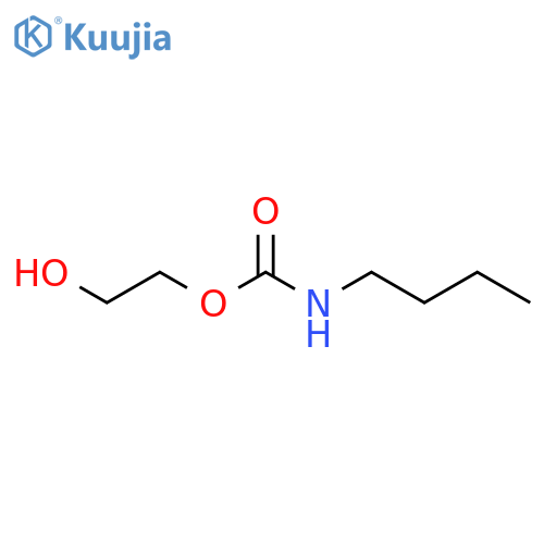 2-Hydroxyethyl N-butylcarbamate structure