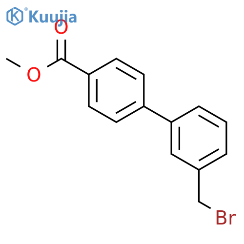 Methyl 4-3-(Bromomethyl)phenylbenzoate structure