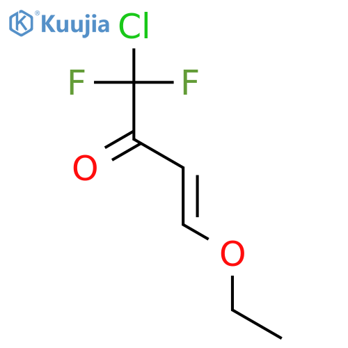 (Z)-1-Chloro-4-ethoxy-1,1-difluoro-3-buten-2-one structure
