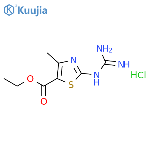 Ethyl 2-Guanidino-4-methylthiazole-5-carboxylate structure