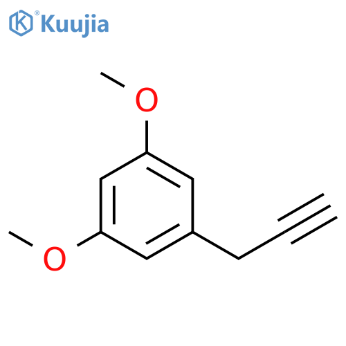 1,3-dimethoxy-5-(prop-2-yn-1-yl)benzene structure