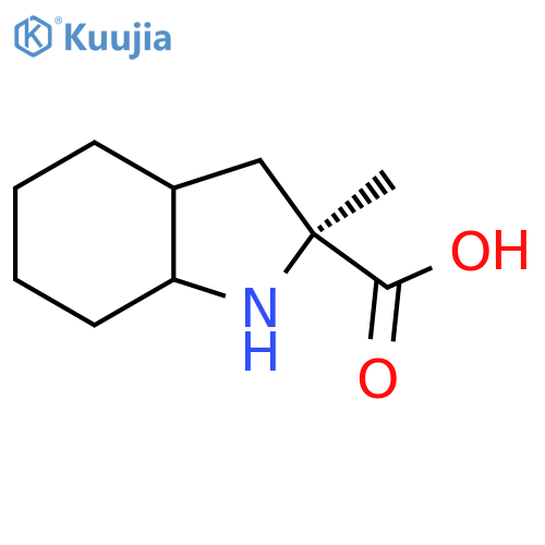 (2s)-2-Methyl-Octahydroindole-2-carboxylic Acid structure