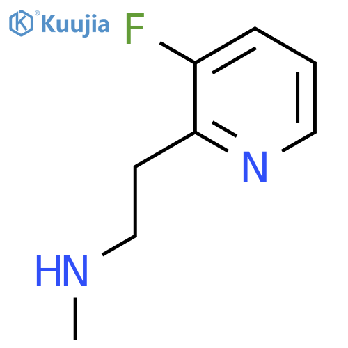 2-(3-fluoropyridin-2-yl)ethyl(methyl)amine structure