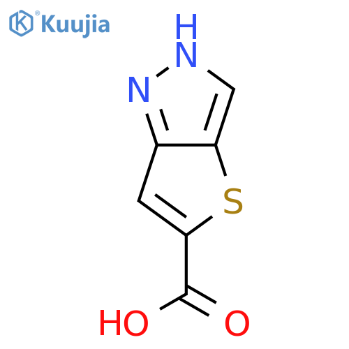 1H-Thieno[3,2-c]pyrazole-5-carboxylic acid structure