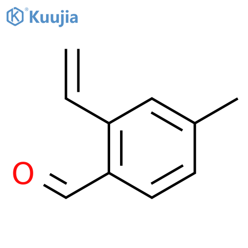 4-methyl-2-vinylbenzaldehyde structure