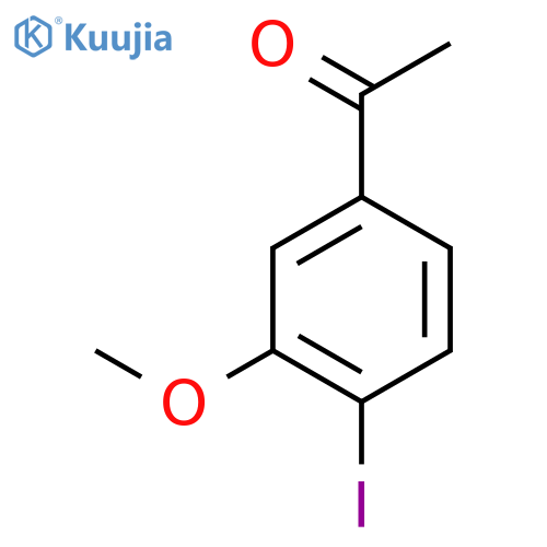 1-(4-Iodo-3-methoxyphenyl)ethanone structure