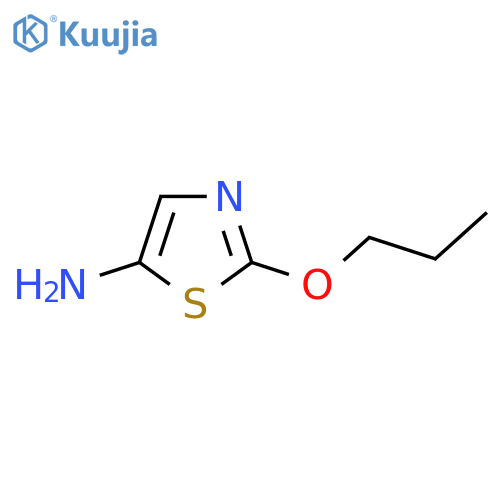 2-propoxy-1,3-thiazol-5-amine structure