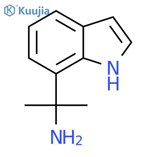 2-(1H-indol-7-yl)propan-2-amine structure