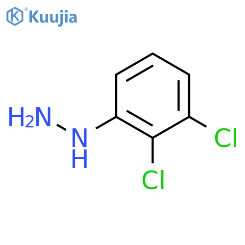 (2,3-Dichlorophenyl)hydrazine structure