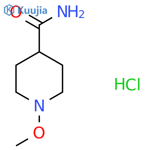 1-Methoxypiperidine-4-carboxamide hydrochloride structure