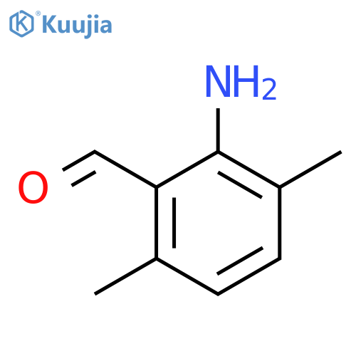 2-Amino-3,6-dimethylbenzaldehyde structure