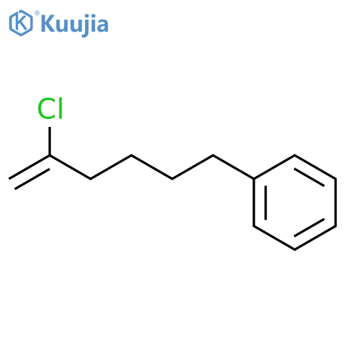 2-Chloro-6-phenyl-1-hexene structure