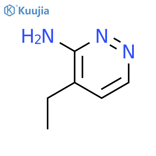 4-Ethylpyridazin-3-amine structure