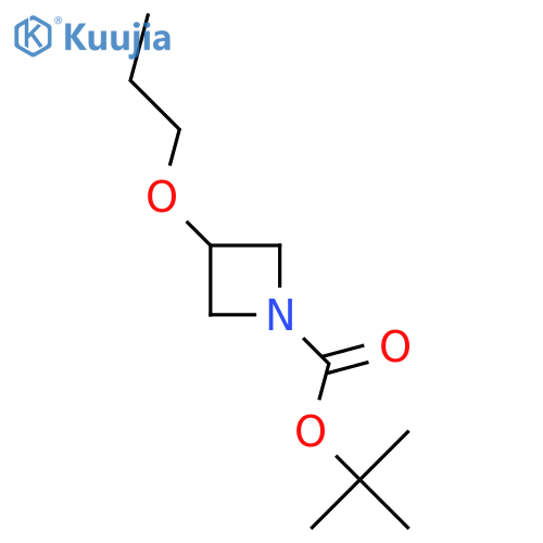 Tert-butyl 3-propoxyazetidine-1-carboxylate structure