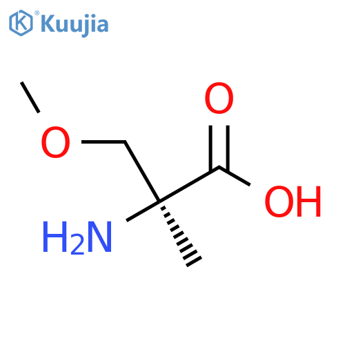 (2S)-2-Amino-3-methoxy-2-methylpropanoic acid structure