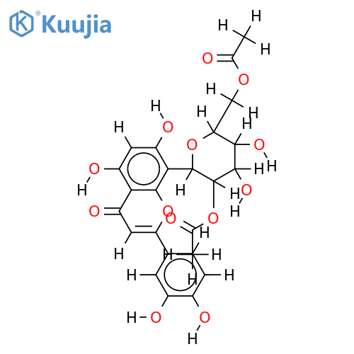 2'',6''-Diacetylorientin structure