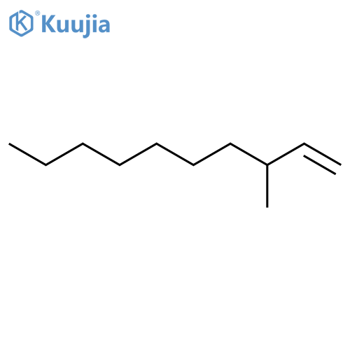 1-Decene, 3-methyl- structure
