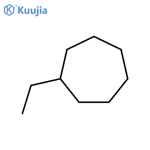 Cycloheptane, ethyl- structure