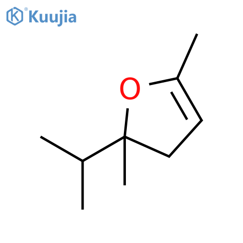 2,3-Dihydro-2-isopropyl-2,5-dimethylfuran structure