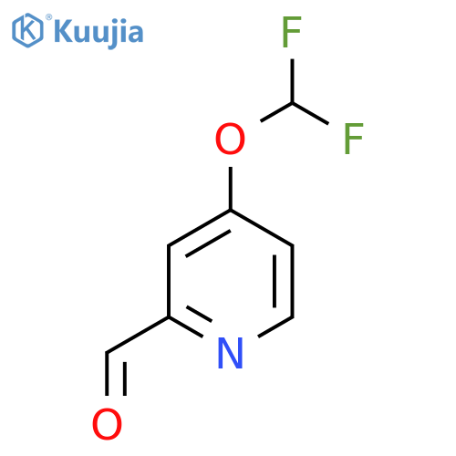 4-(difluoromethoxy)picolinaldehyde structure