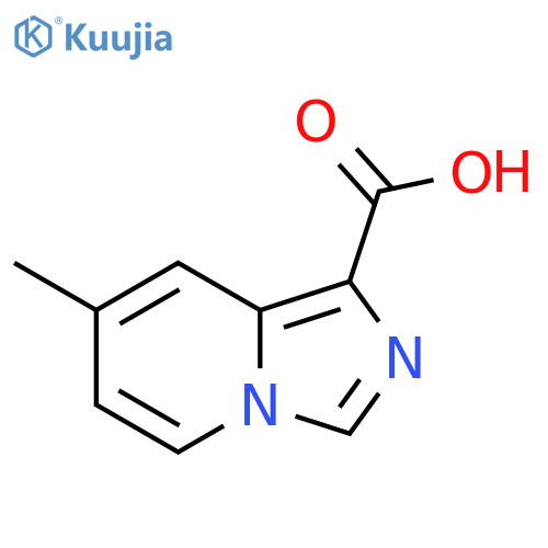 7-Methylimidazo1,5-apyridine-1-carboxylic Acid structure