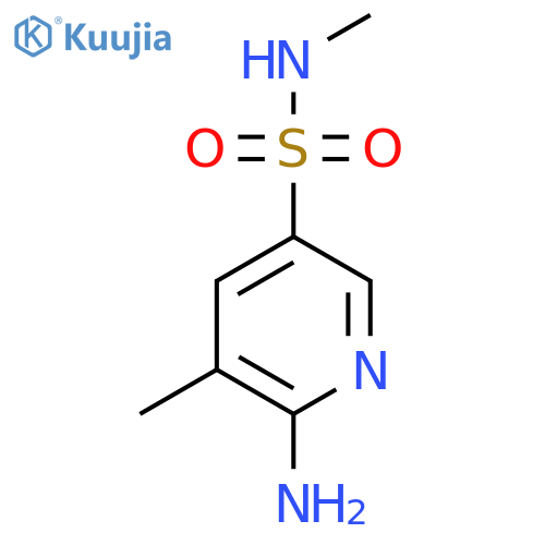 6-Imino-N,5-dimethyl-1,6-dihydropyridine-3-sulfonamide structure