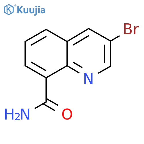 3-Bromoquinoline-8-carboxamide structure