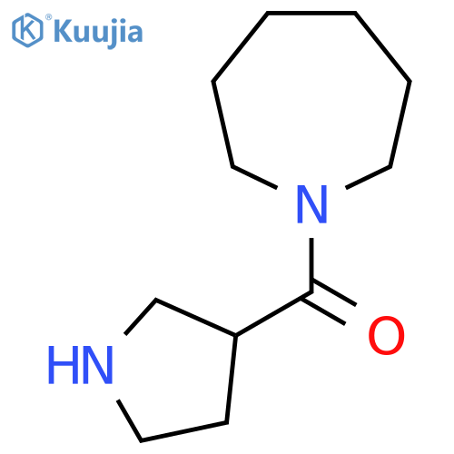 1-(Pyrrolidine-3-carbonyl)azepane structure